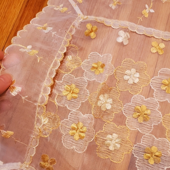 Floral lace table runners fabric craft‎ diy repair - Picture 9 of 9